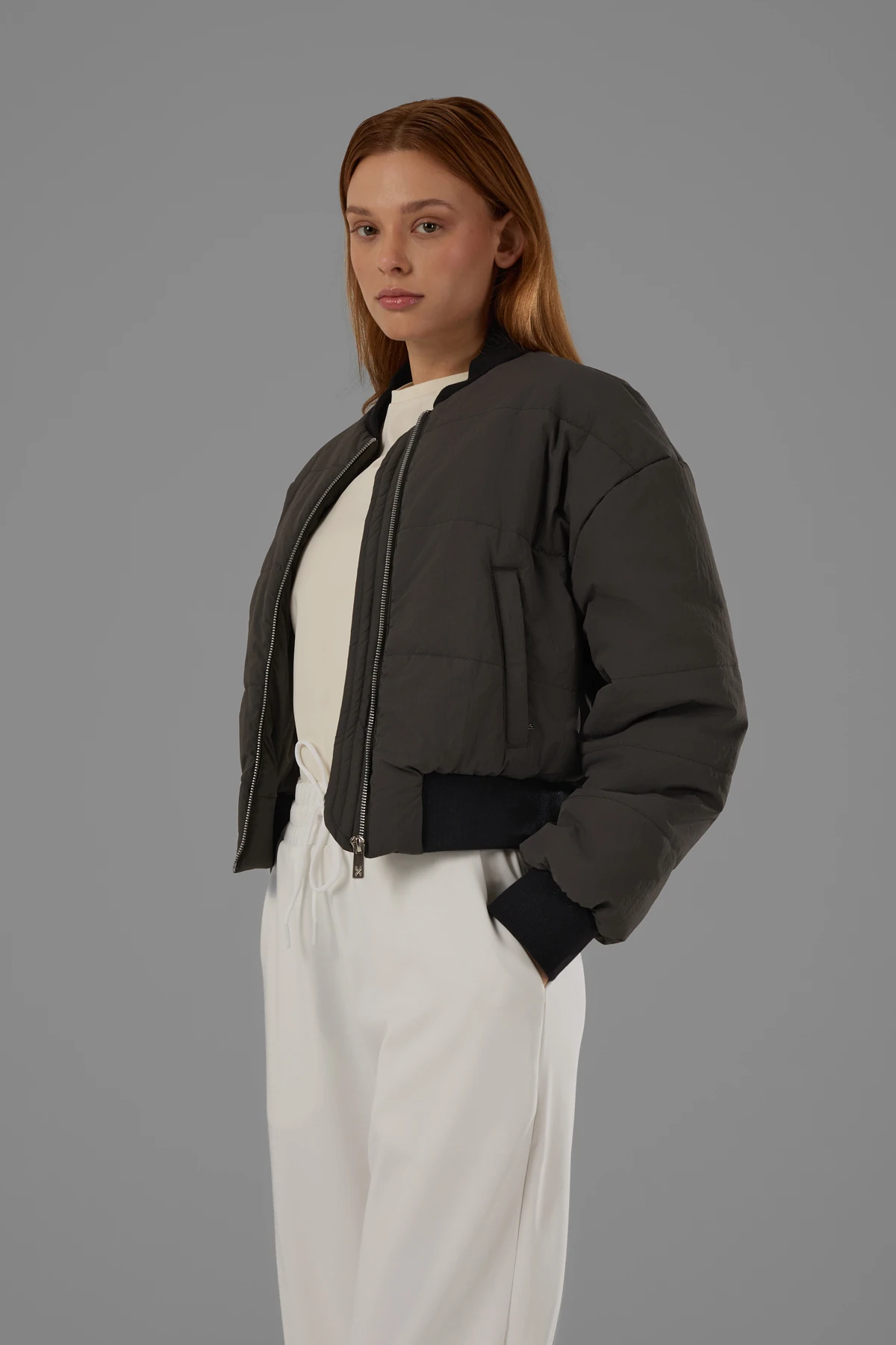 EXUMA KADIN CEKET 2521035 - ANTRASİT