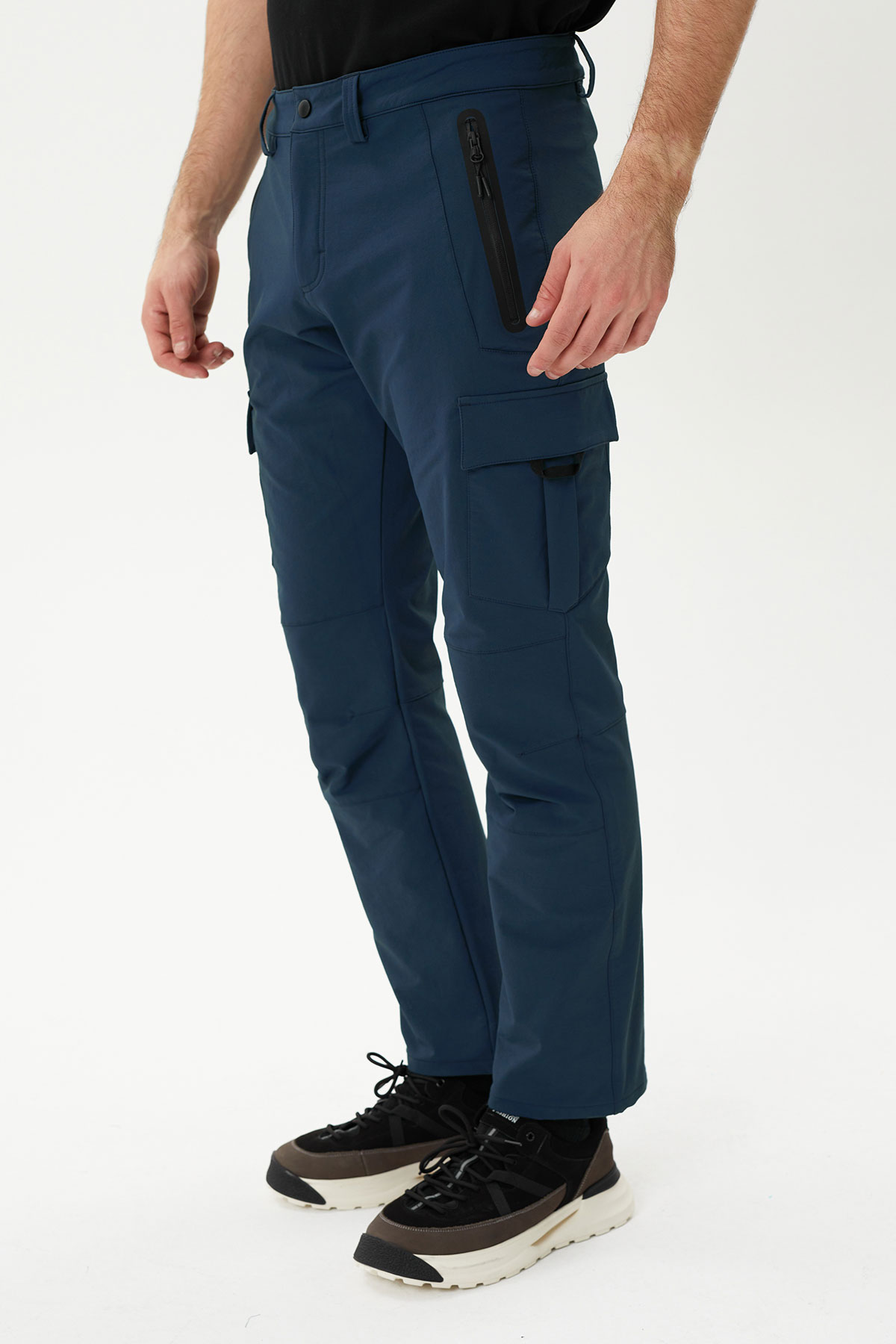 EXUMA ERKEK SOFTSHELL PANTOLON 2313009 - 411-M.NIGHT BLUE