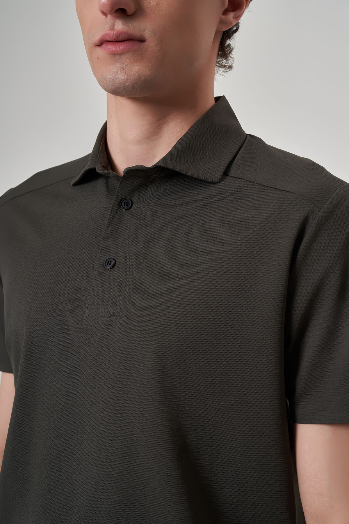 EXUMA POLO YAKA T-SHIRT 1412034 - 801-KHAKI