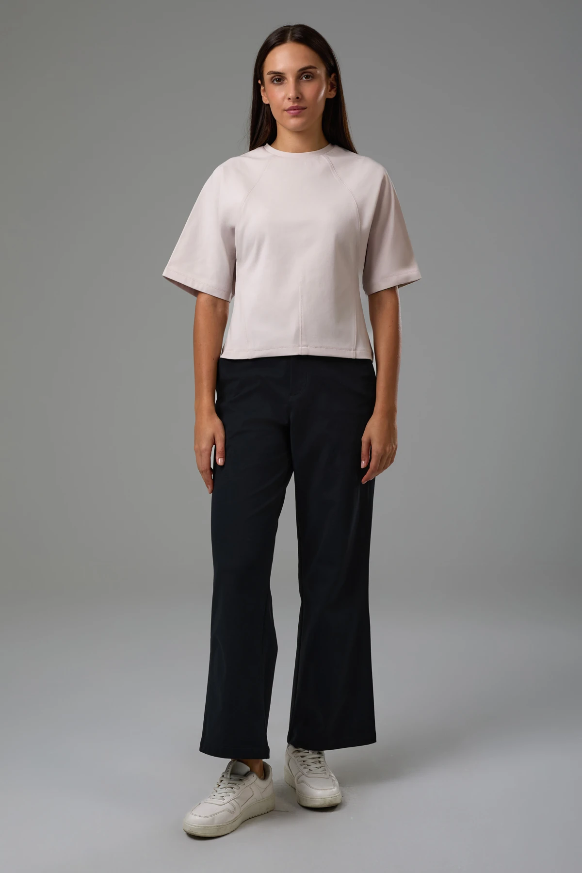 EXUMA KADIN T-SHIRT 2522159 - PUDRA