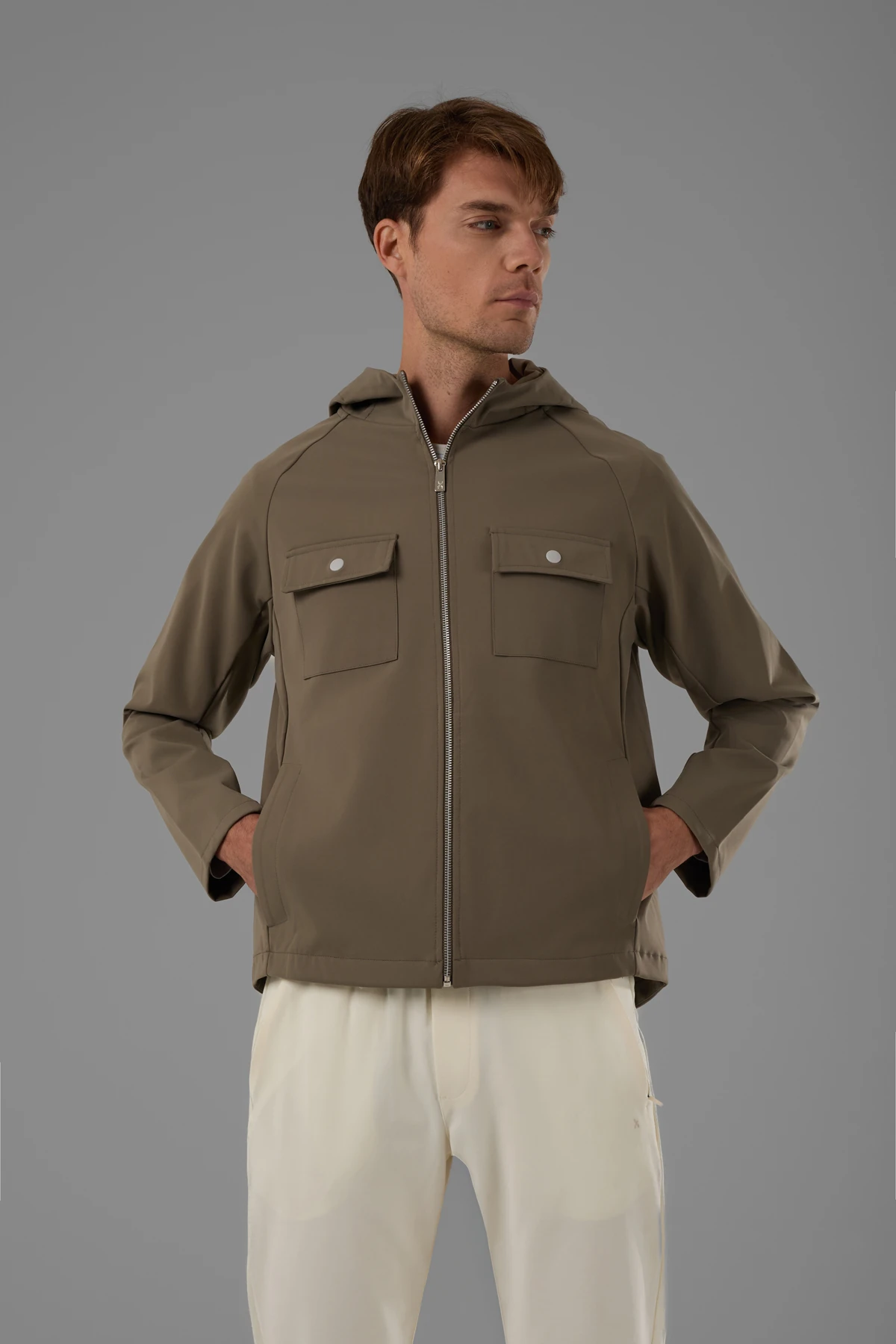 EXUMA ERKEK EŞOFMAN ÜSTÜ 2519006 - OLIVE