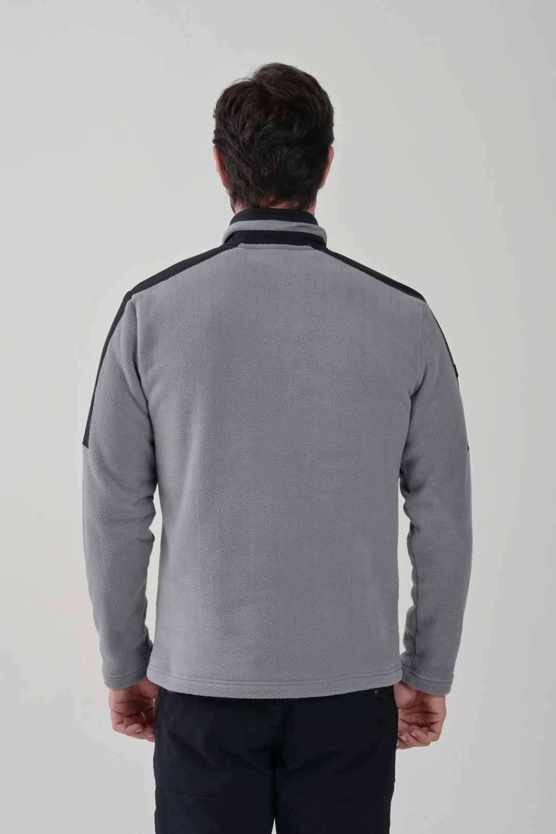 EXUMA ERKEK YARIM FERMUARLI POLAR 2412004 - GREY