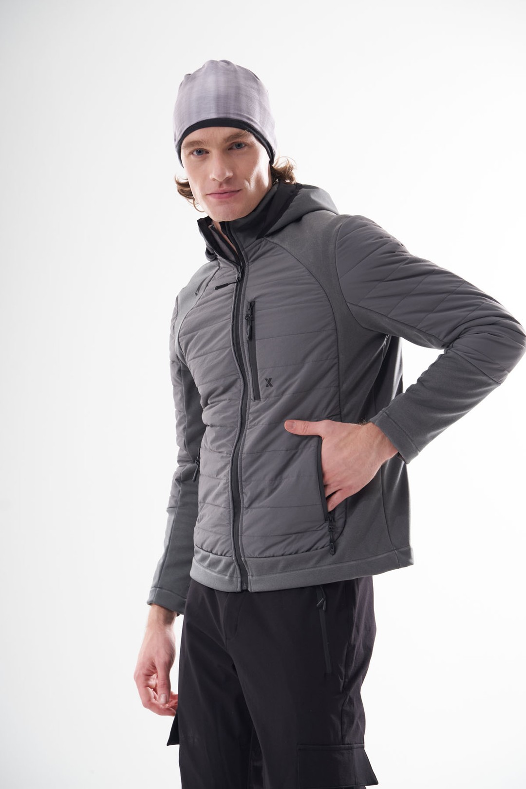 EXUMA ERKEK SOFTSHELL MONT 2311137 - ANTRASİT