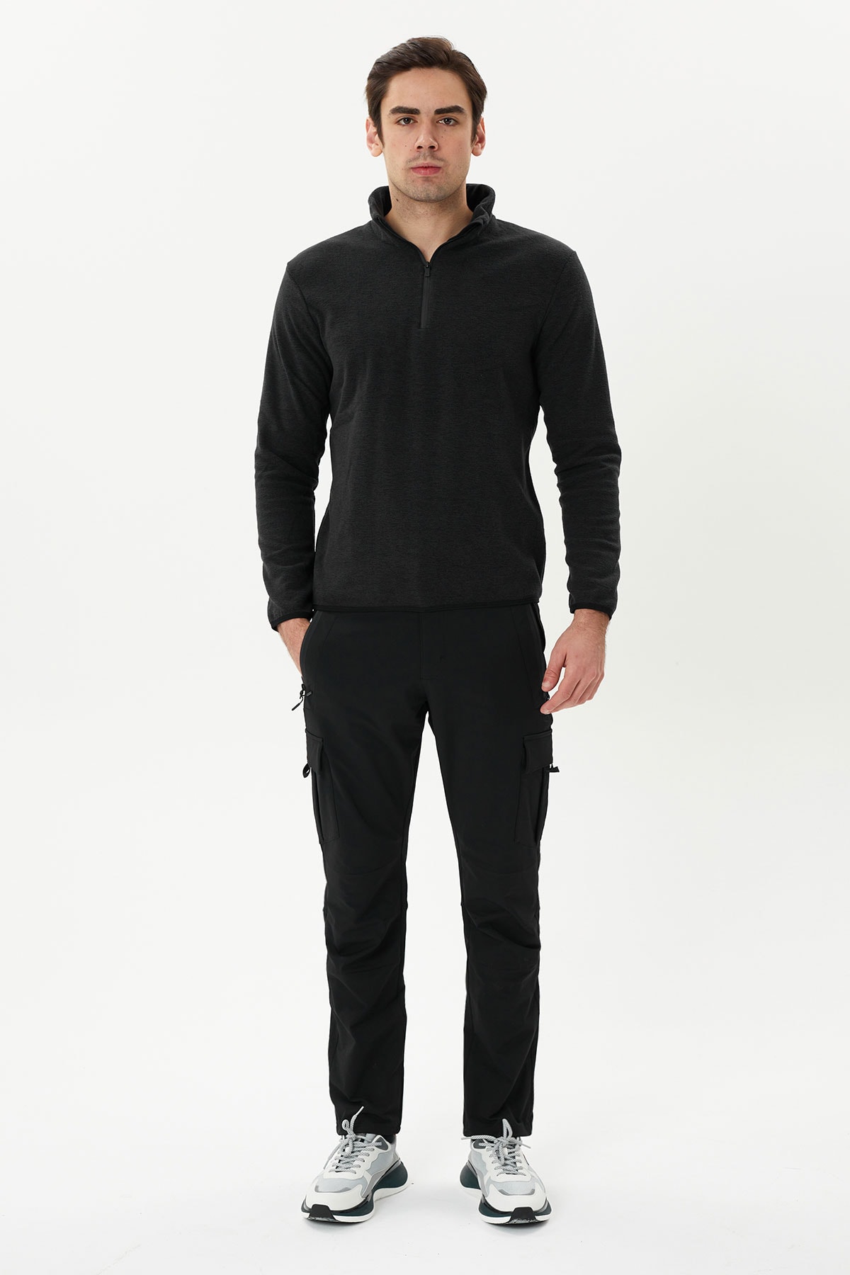 EXUMA ERKEK SOFTSHELL PANTOLON 2313009 - 010-BLACK
