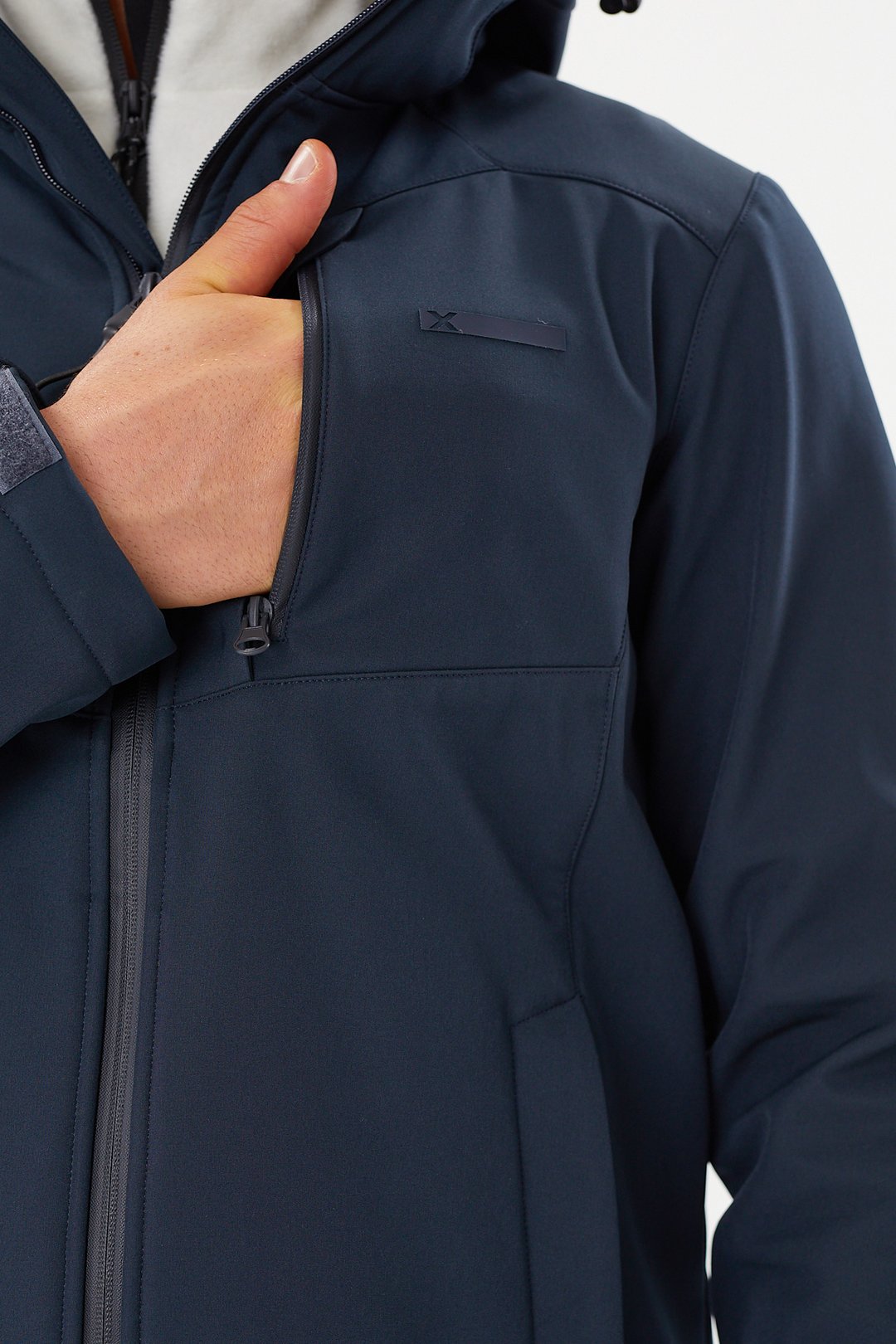 EXUMA ERKEK SOFTSHELL MONT 2411156 - INDIGO