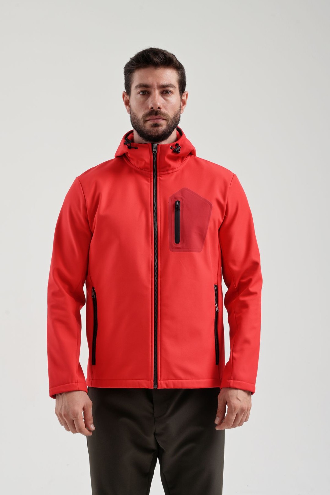 EXUMA ERKEK SOFTSHELL MONT 2111161 - 657-RED