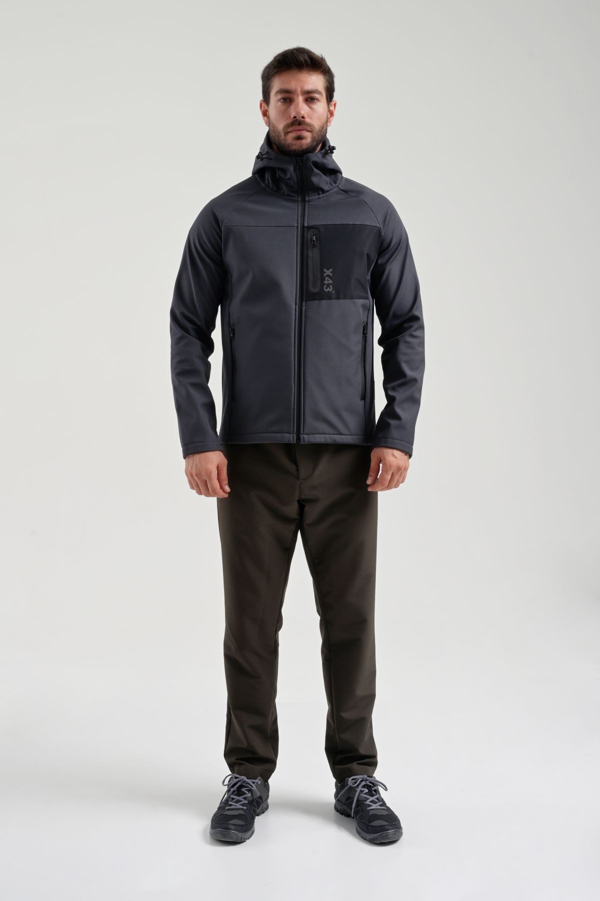 EXUMA ERKEK ANTRASİT SOFTSHELL MONT 2011120-067