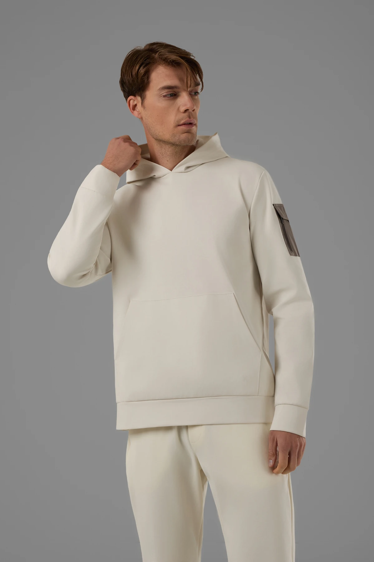 EXUMA ERKEK KAPÜŞONLU SWEATSHIRT 2519007 - TAS