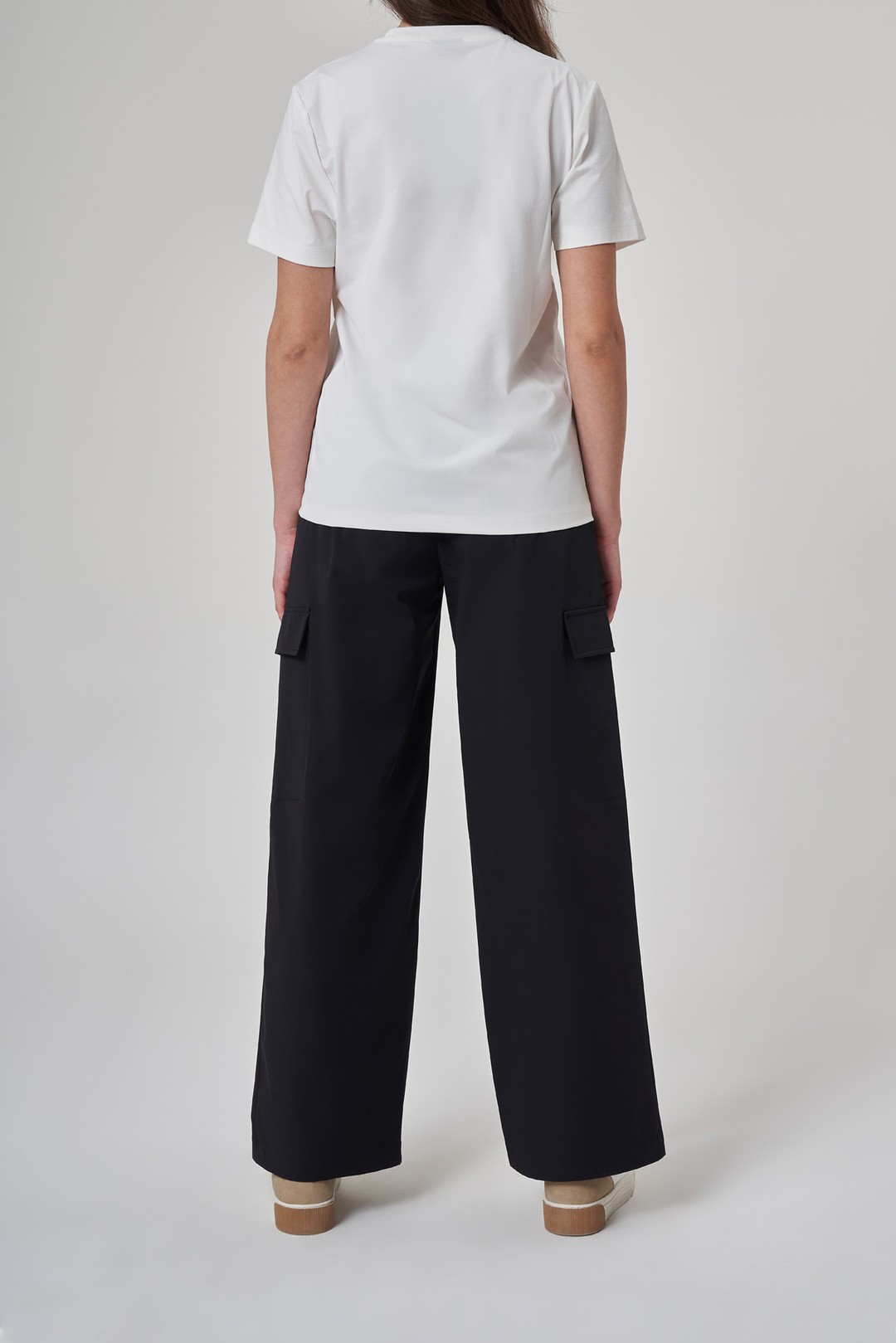 EXUMA BASKILI KADIN T-SHIRT -1522109 - Beyaz