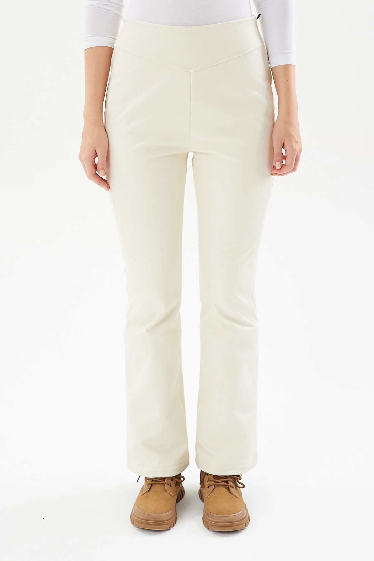 EXUMA KADIN SOFTHELL PANTOLON 2423027 - Bej