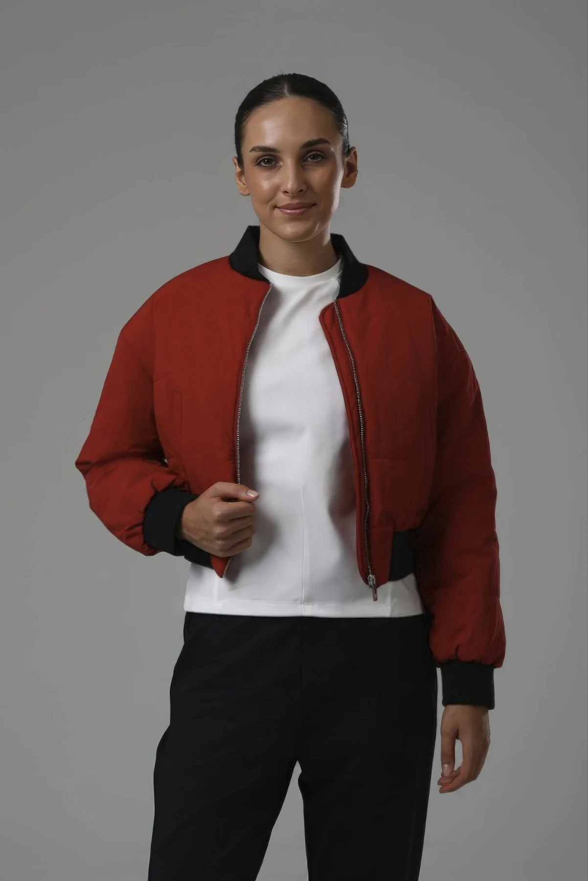 EXUMA KADIN CEKET 2521035 - Kırmızı