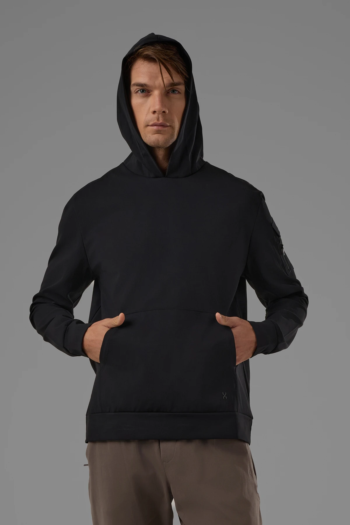 EXUMA ERKEK KAPÜŞONLU SWEATSHIRT 2519007 - Siyah