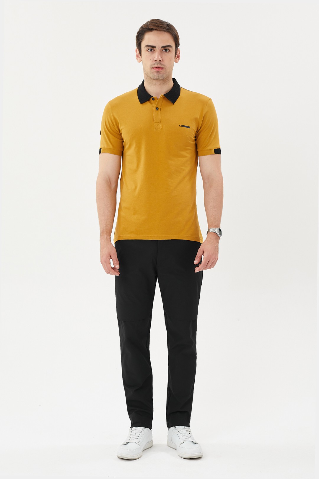 EXUMA ERKEK POLO YAKA T-SHIRT 1412036 - 738-HARDAL