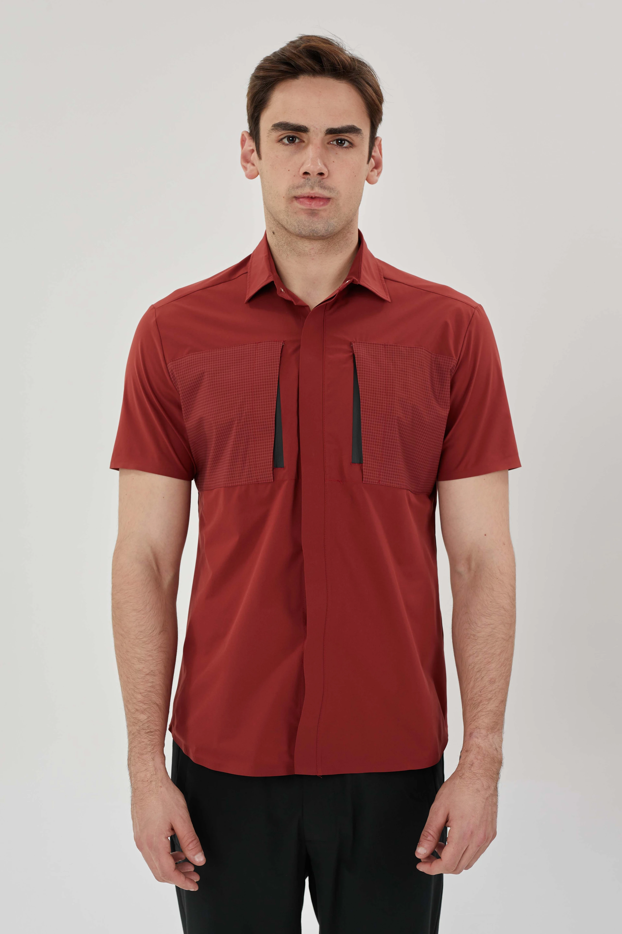 EXUMA ERKEK OUTDOOR GÖMLEK 1417017 - 677-BORDEAUX