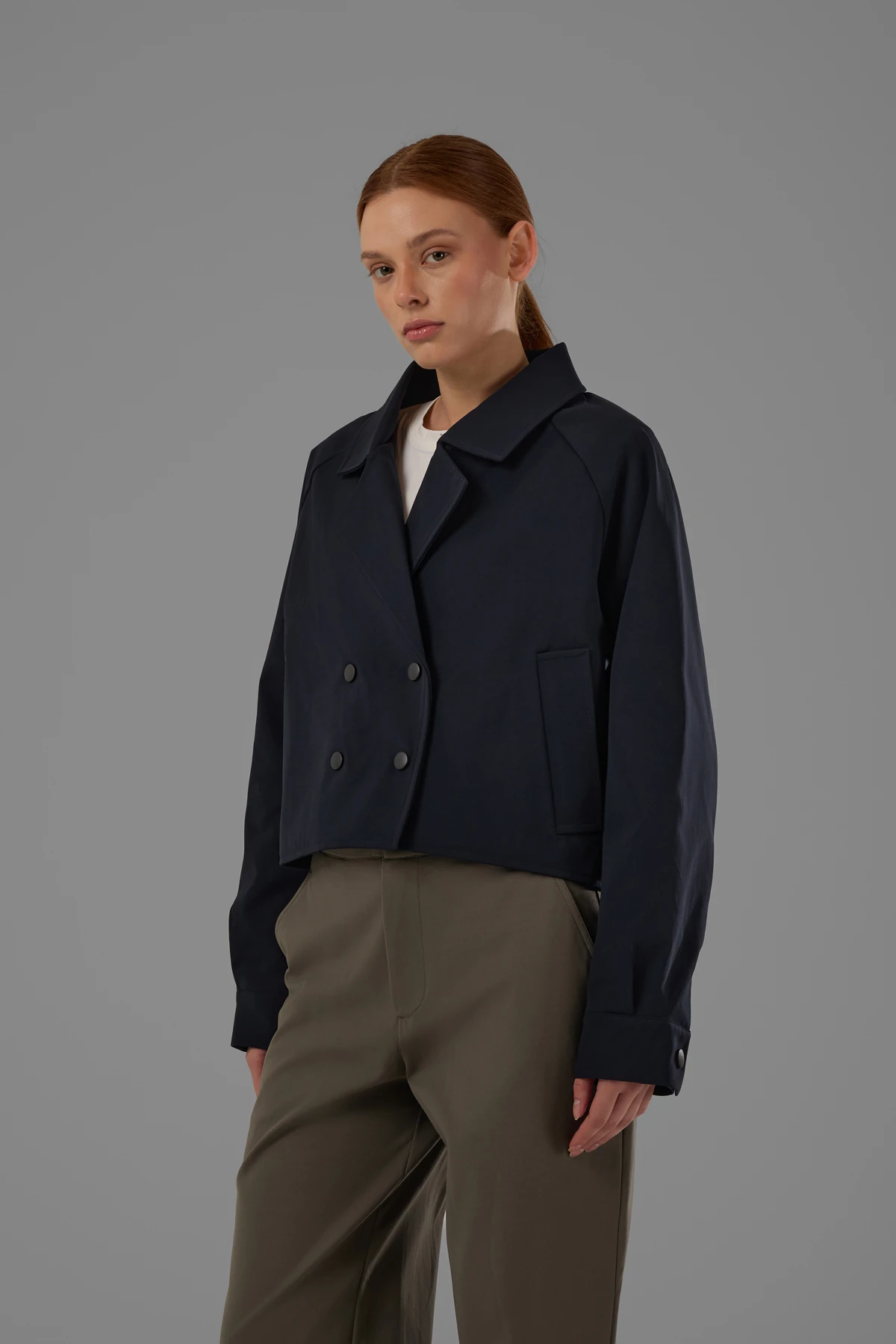 EXUMA KADIN CEKET 2529183 - LACİVERT