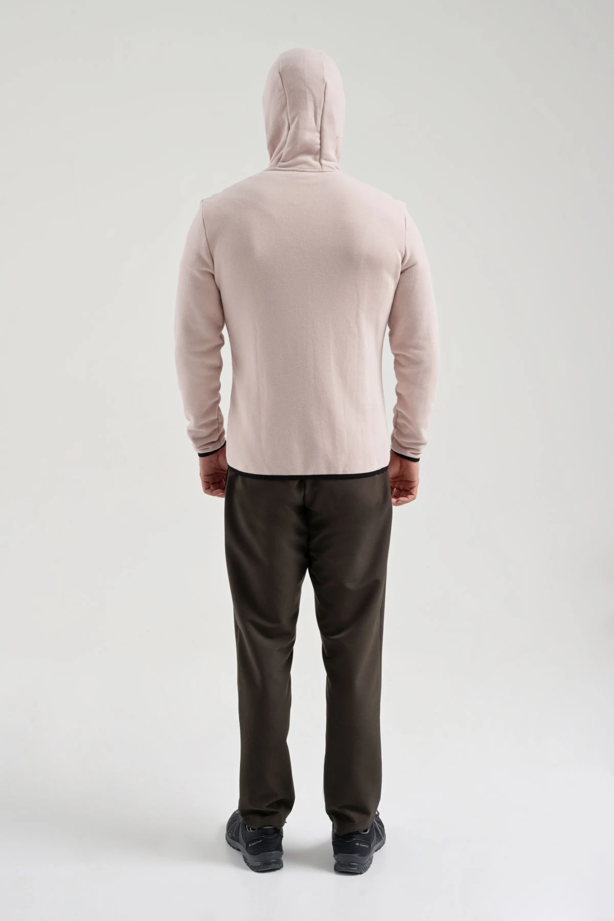 EXUMA ERKEK TAM FERMUARLI SWEATSHIRT 2312250 - POWDER