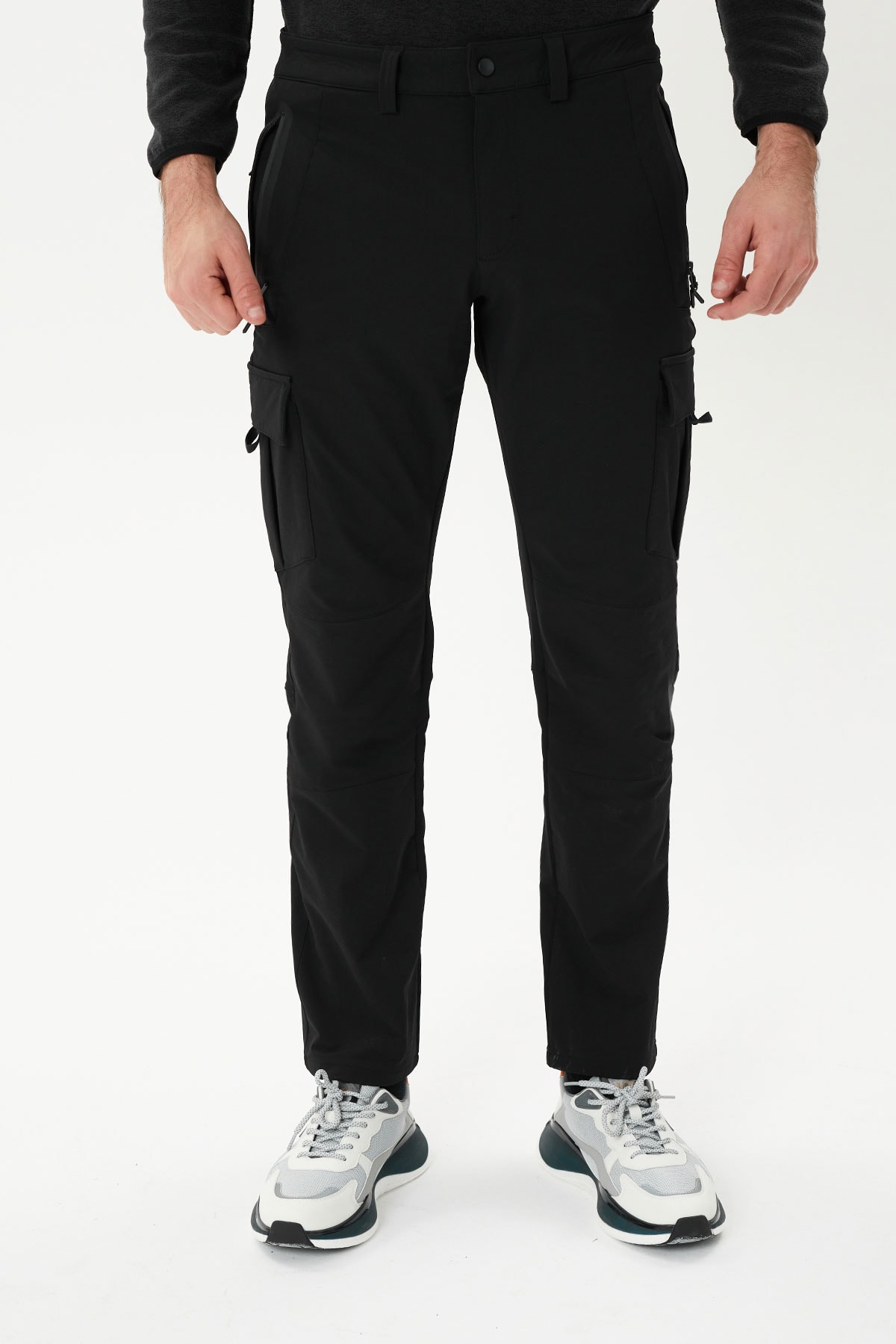 EXUMA ERKEK SOFTSHELL PANTOLON 2313009 - 010-BLACK