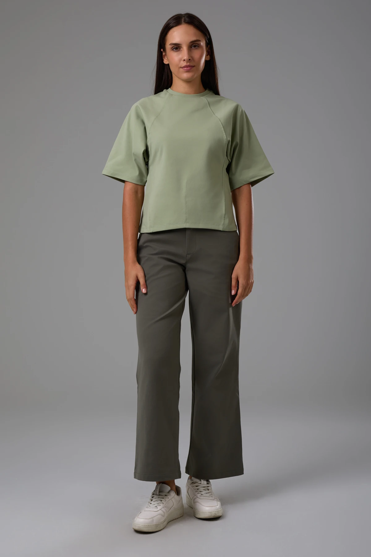 EXUMA KADIN T-SHIRT 2522159 - Yeşil