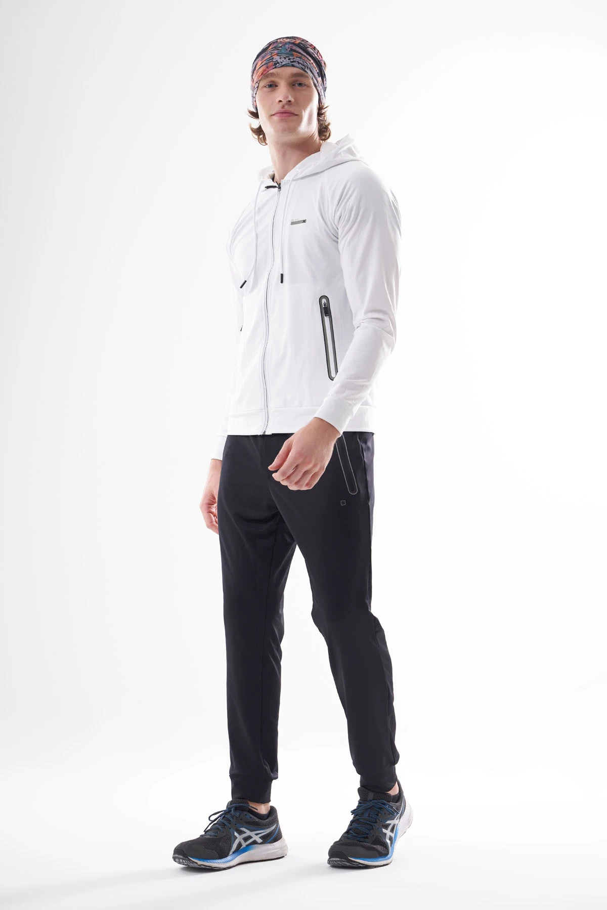 EXUMA ERKEK TAM FERMUARLI SWEATSHIRT 1312083 - WHITE