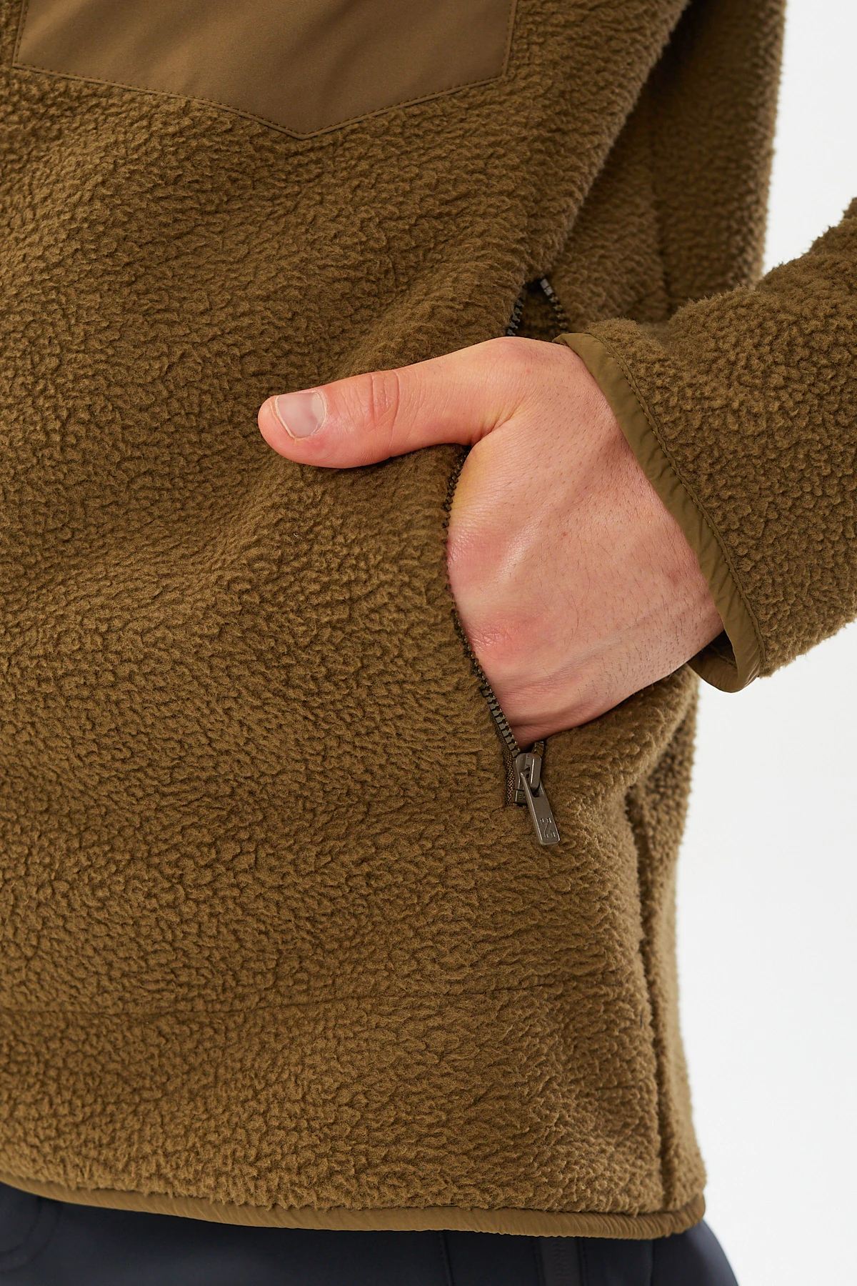 EXUMA ERKEK PELUŞ POLAR 2411149 - KHAKİ