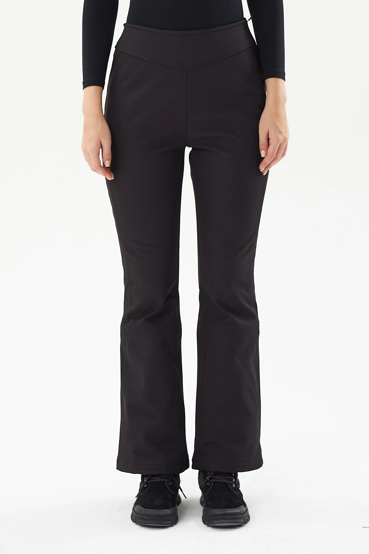 EXUMA KADIN SOFTHELL PANTOLON 2423027 - Siyah