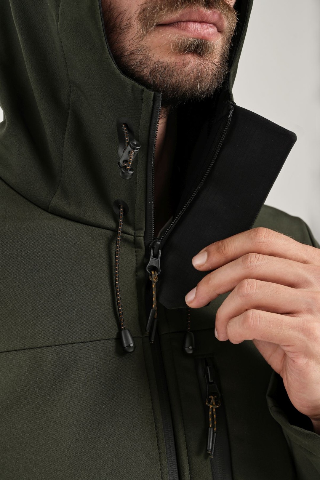 EXUMA ERKEK SOFTSHELL MONT 2311100 - Haki