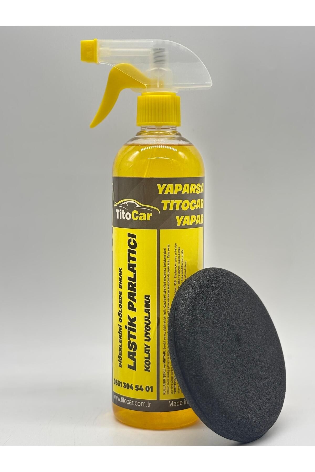 TİTOCAR PREMIUM LASTİK PARLATICI SIVI 600 ML