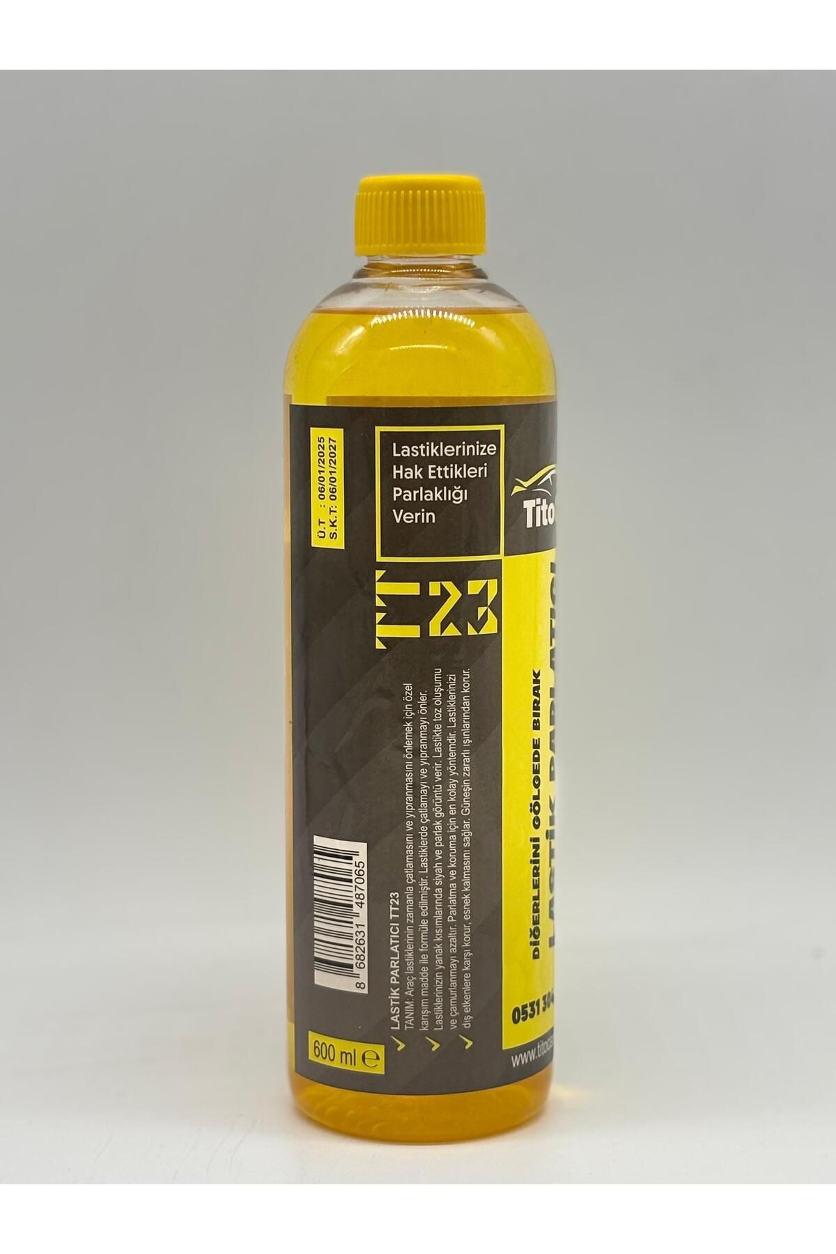 TİTOCAR PREMIUM LASTİK PARLATICI SIVI 600 ML
