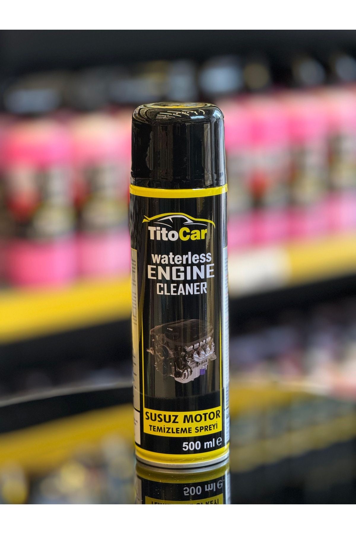 TitoCar Susuz Motor Temizleme Spreyi 500ML