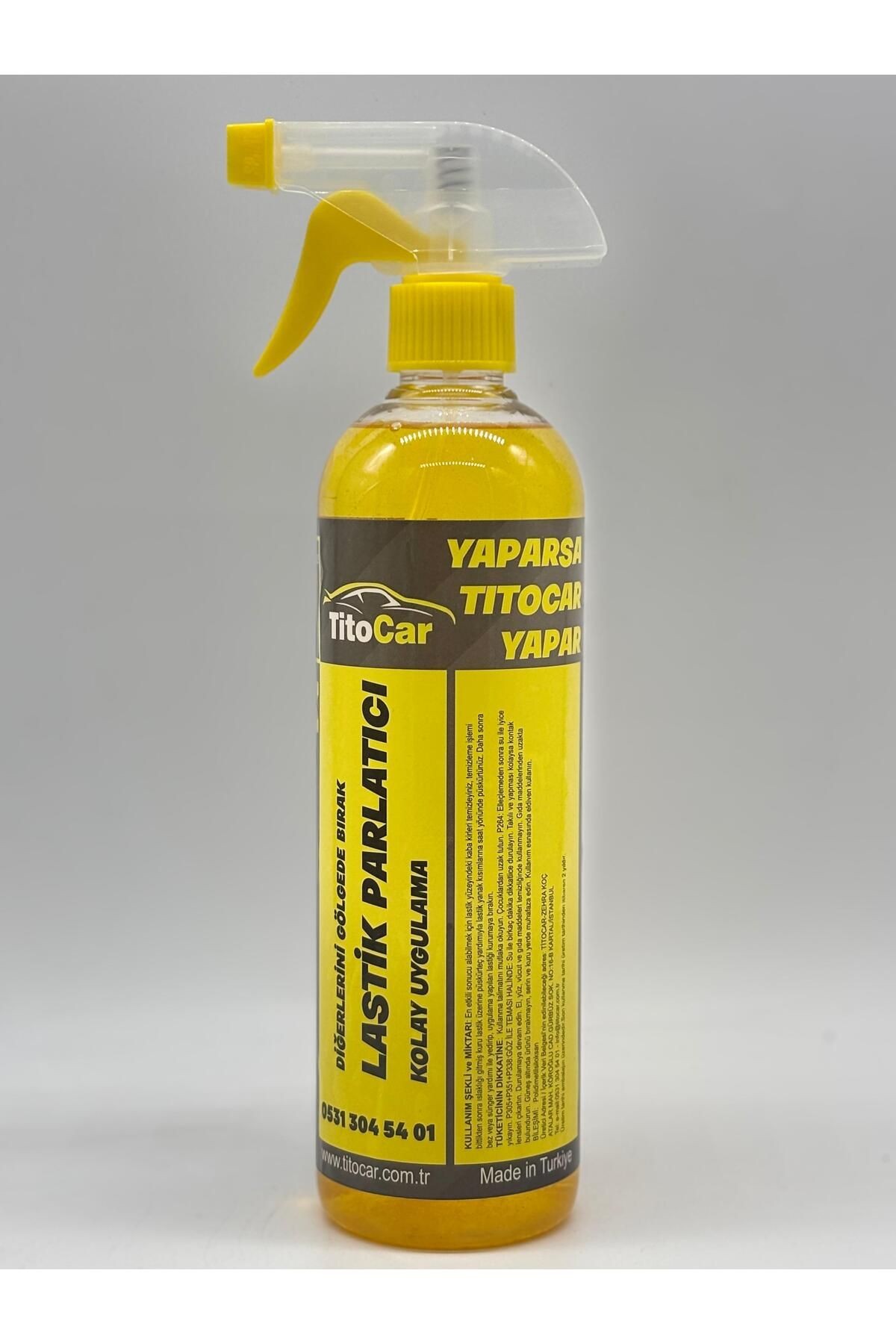 TİTOCAR PREMIUM LASTİK PARLATICI SIVI 600 ML