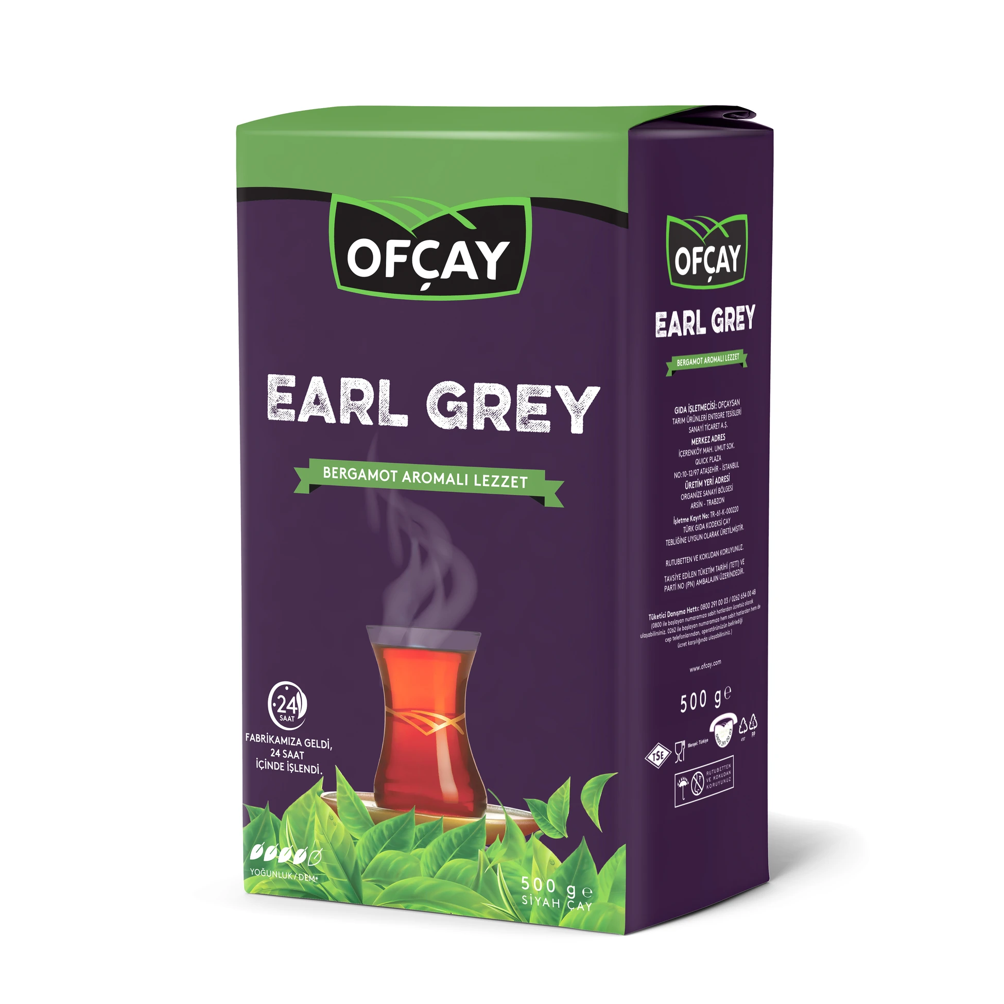 Ofçay Earl Grey Dökme Çay 500g
