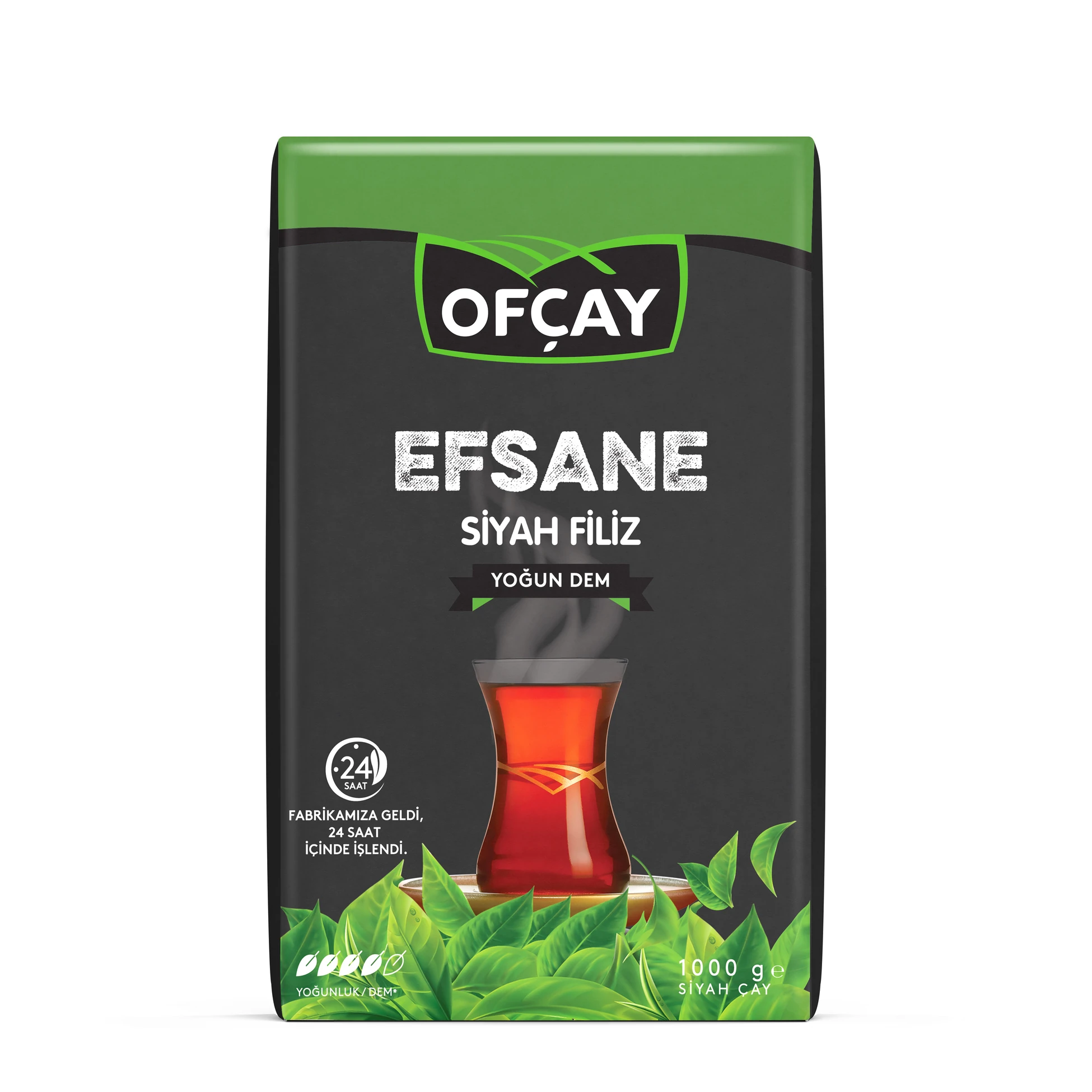 Ofçay Efsane Siyah Filiz Dökme Çay 1000g