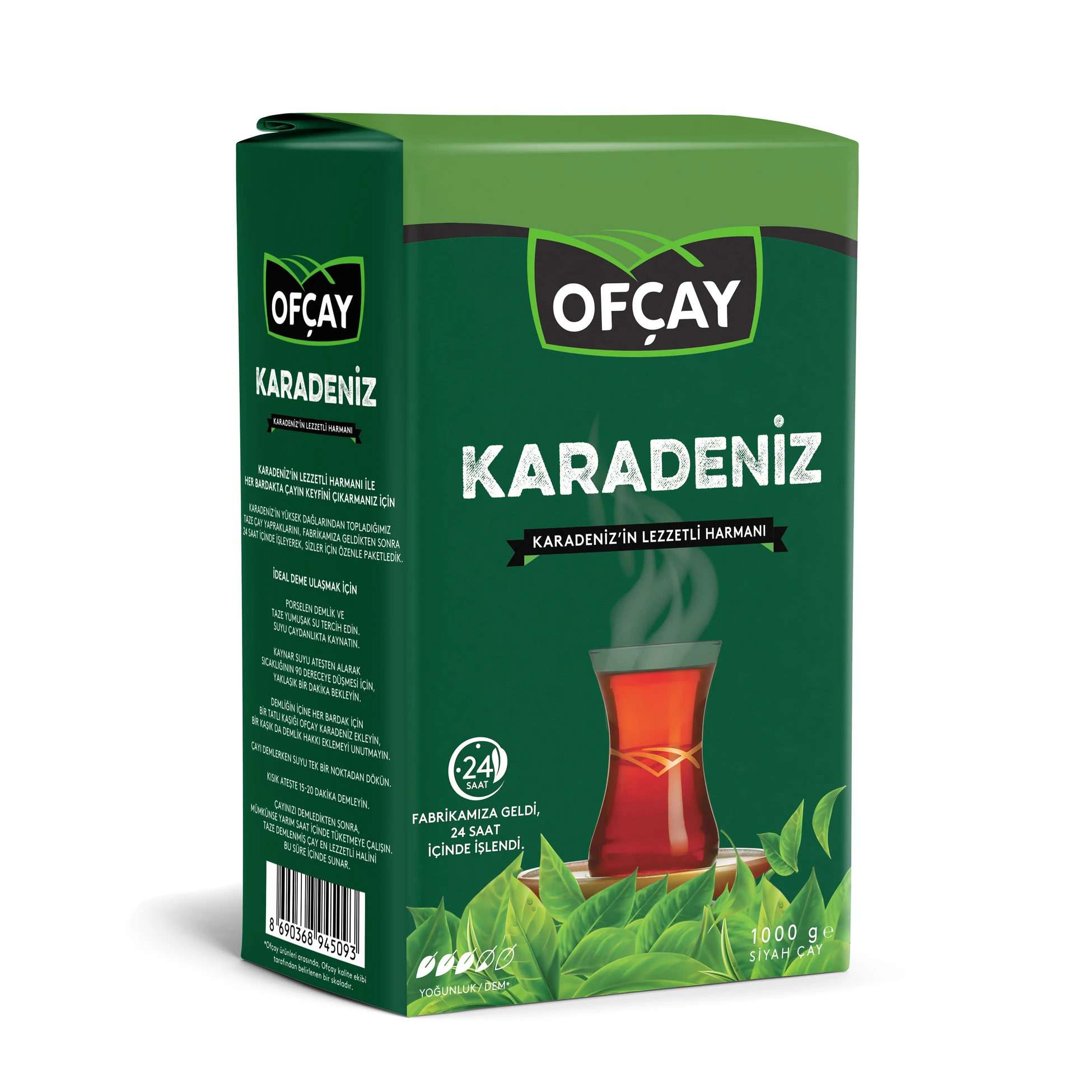 Ofçay Karadeniz Dökme Çay 1000g