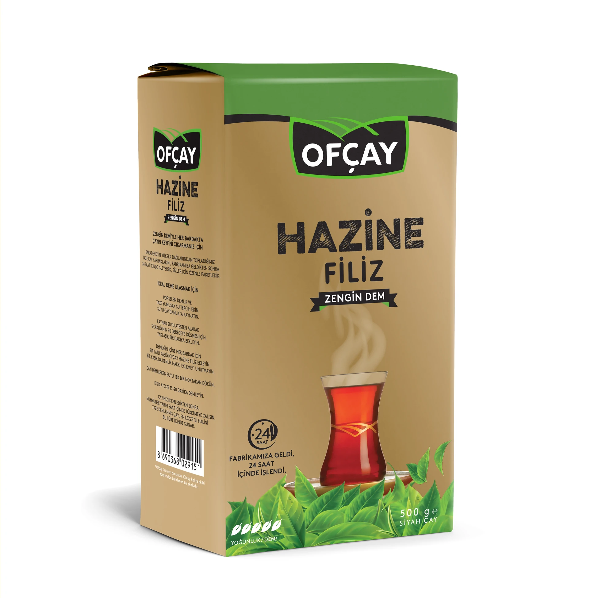 Ofçay Hazine Filiz Dökme Çay 500g
