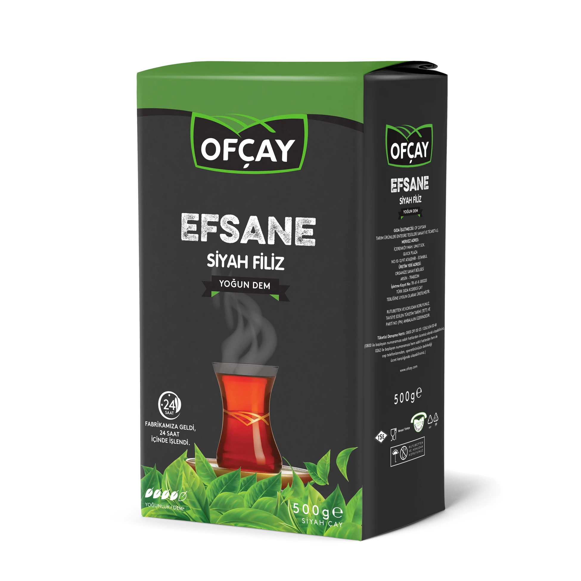 Ofçay Efsane Filiz Dökme Çay 500g