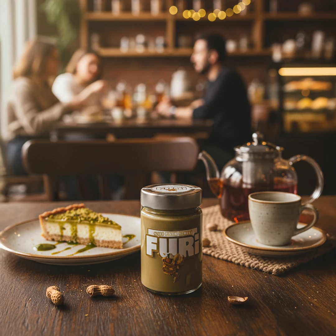 %100 Fıstık Ezmesi