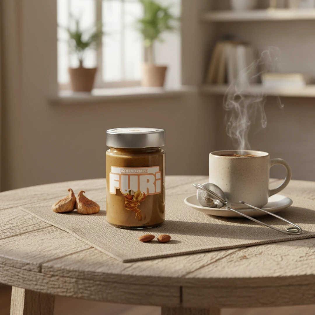 300g (Badem Ezmesi + Parçacıklı Fıstık Ezmesi + Tahin)