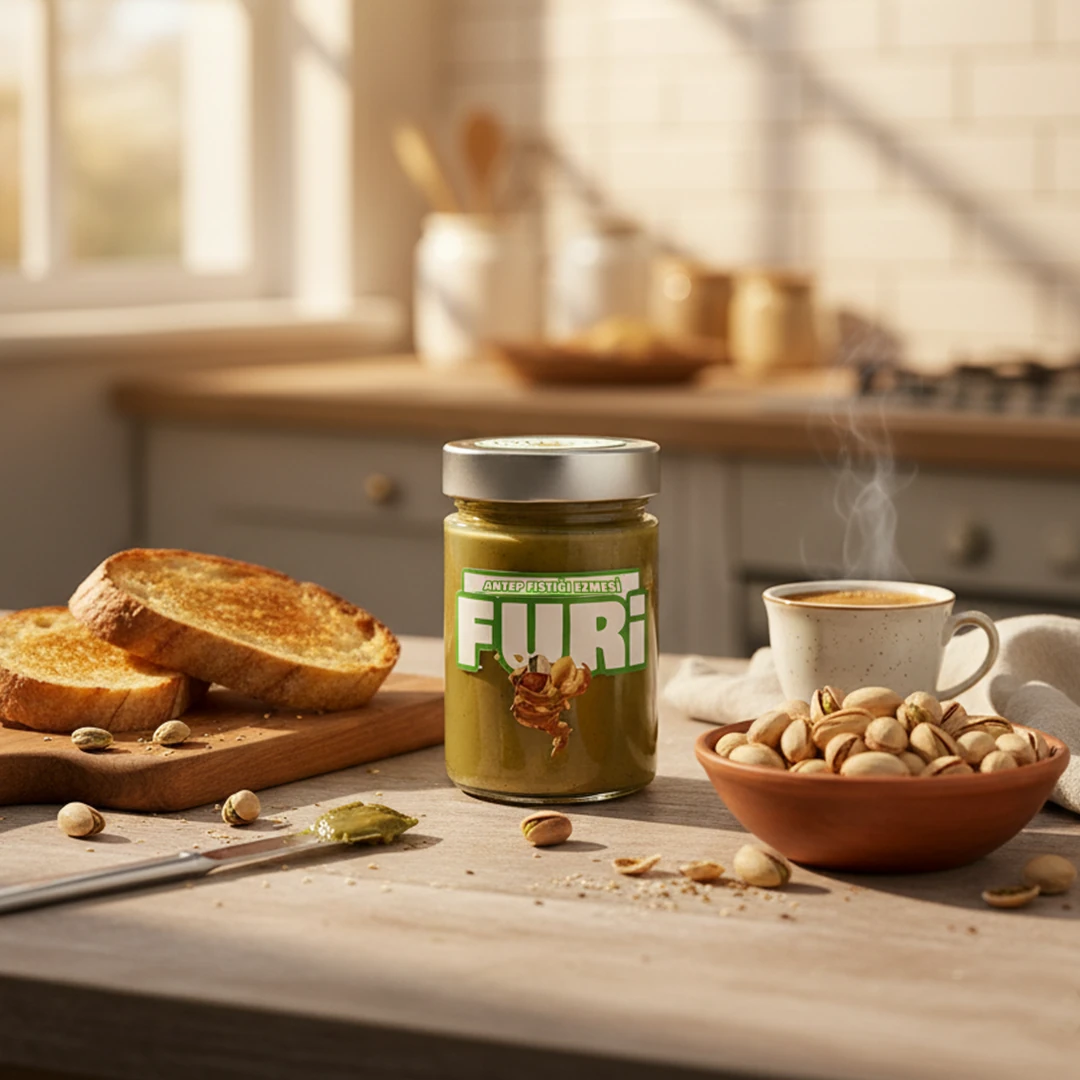 %100 Antep Fıstığı Ezmesi