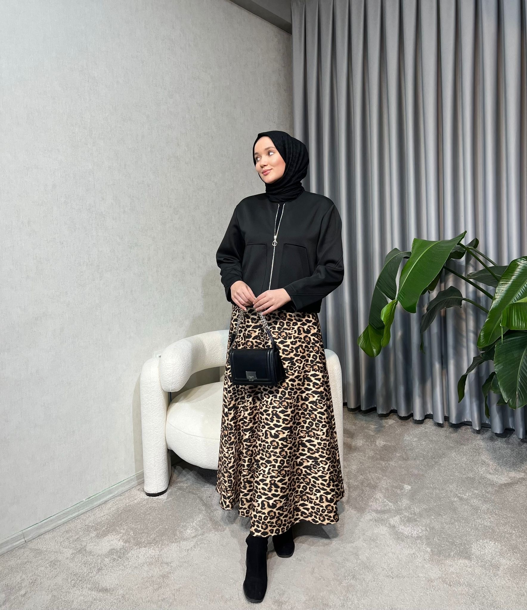 Jacket Leopar Takım