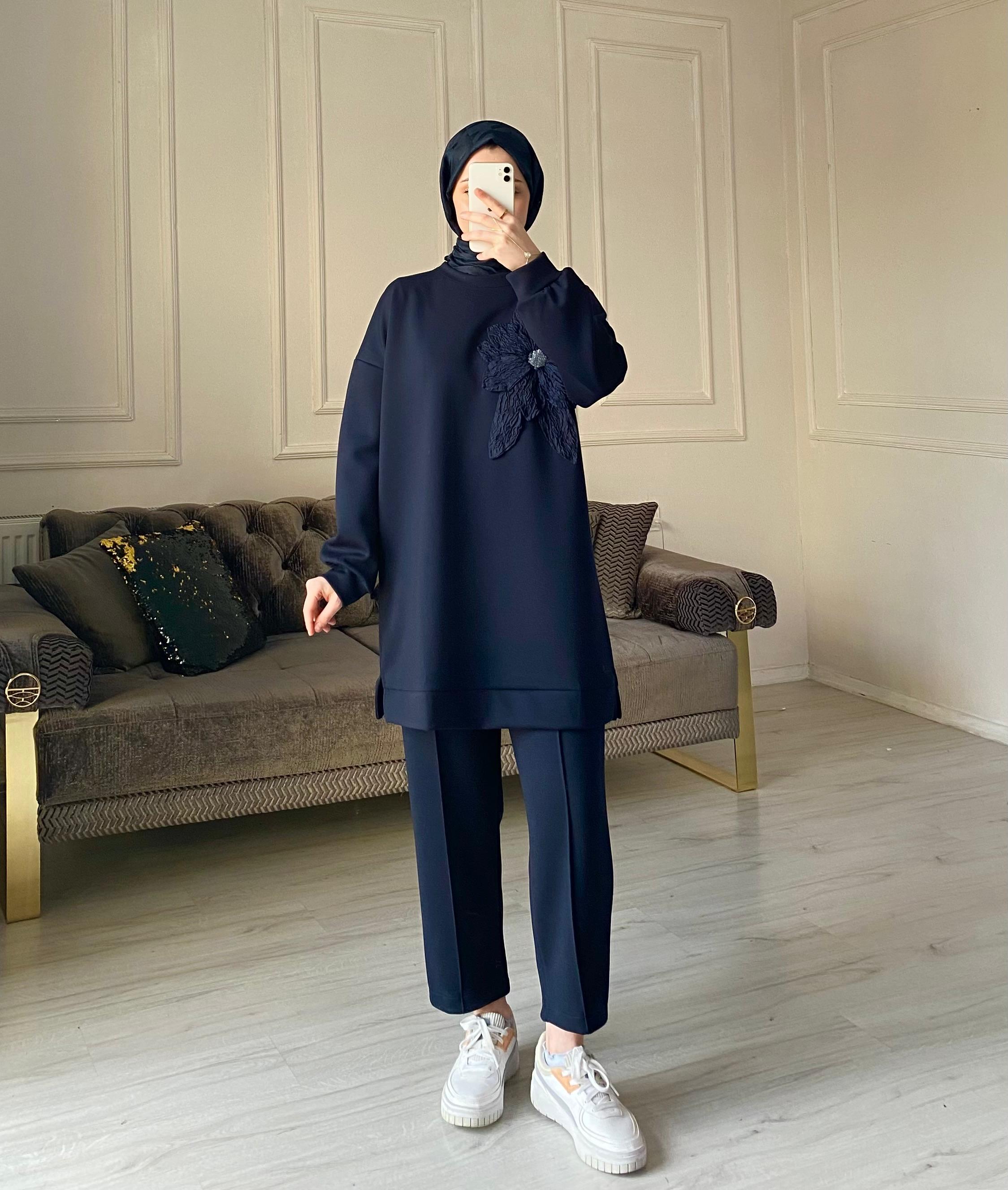 Manolya İkili Takım - Lacivert