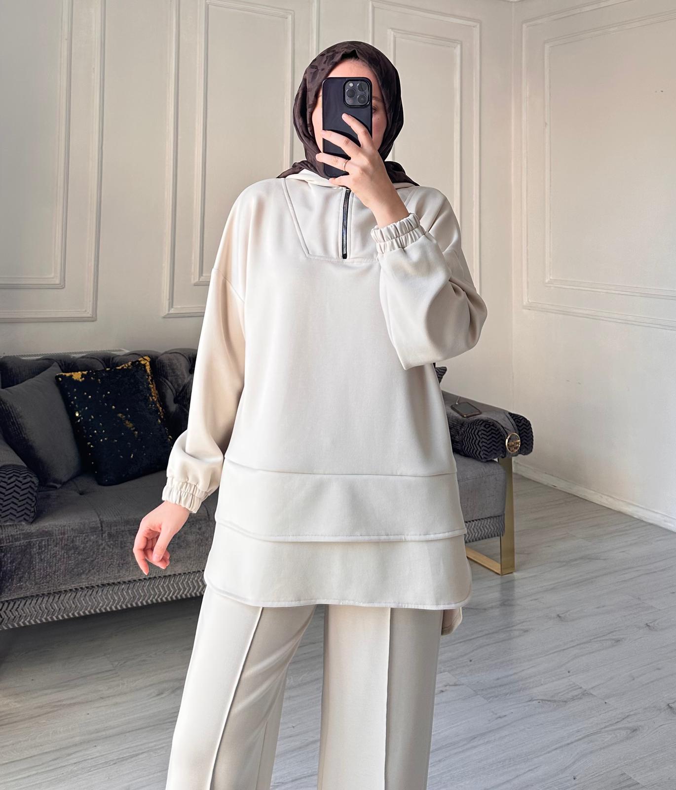 Nicol Oysh Pantolonlu Takım - Taş