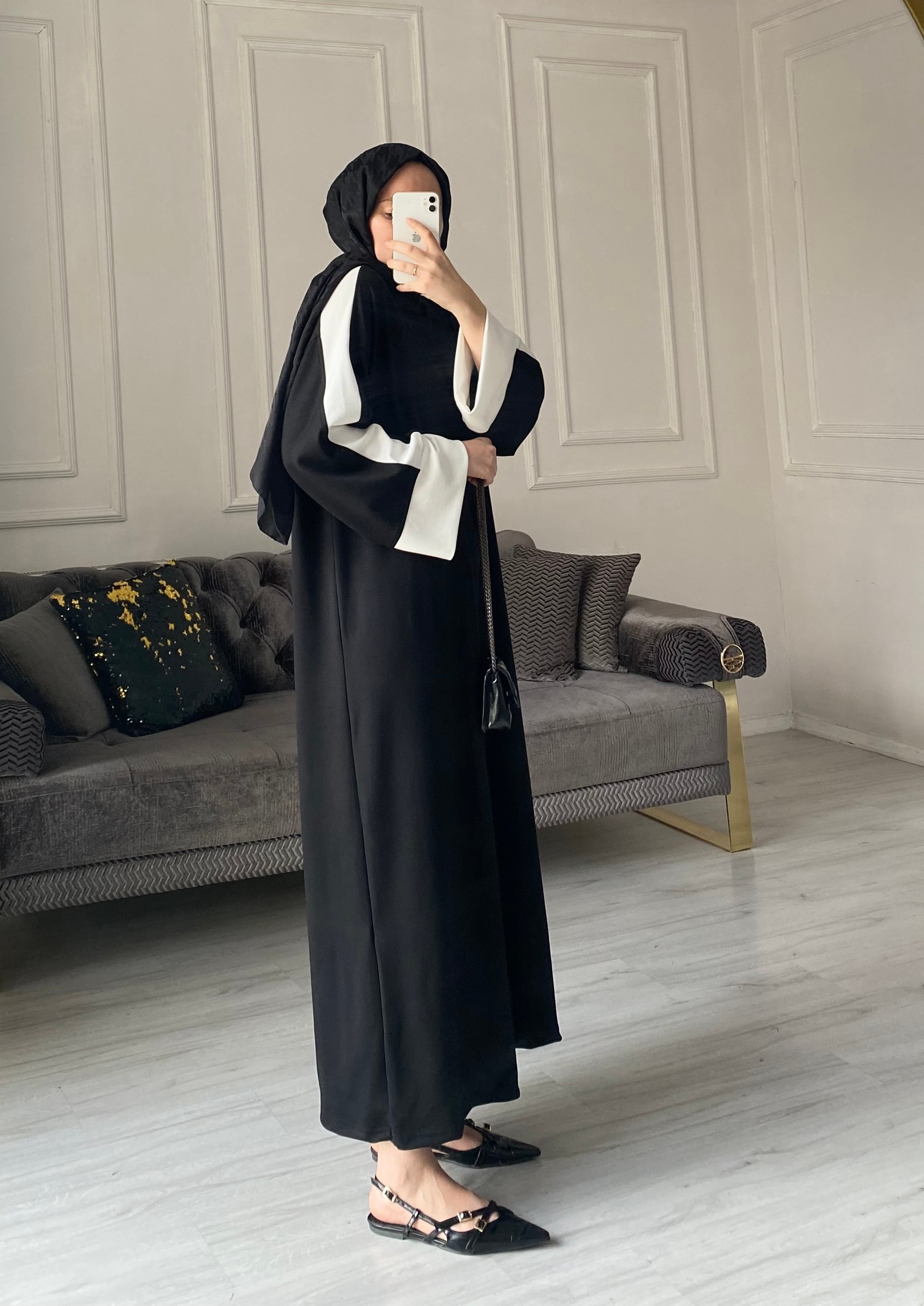 Nora Oysh Elbise  - Siyah