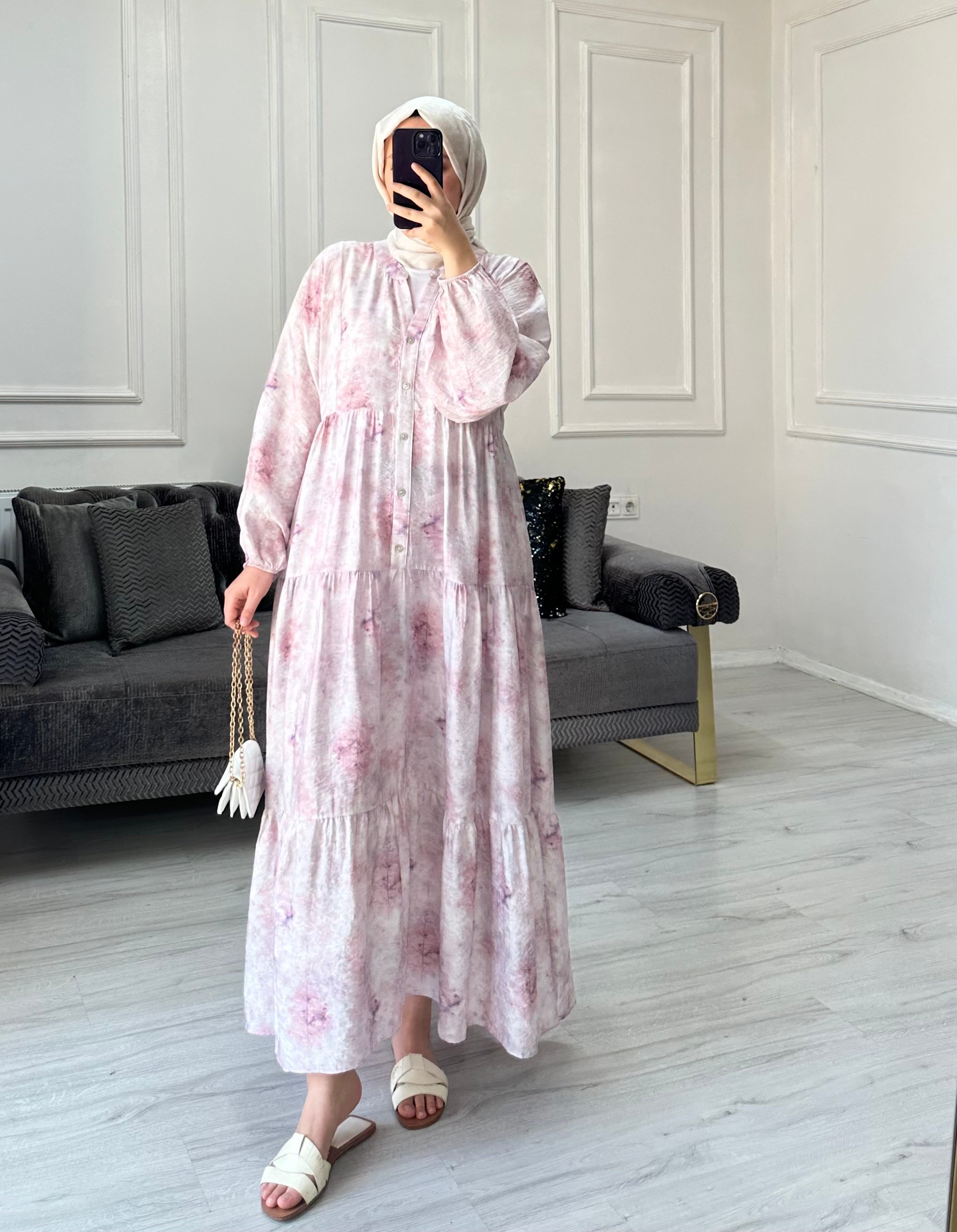 Ralia Mango Elbise - Pembe