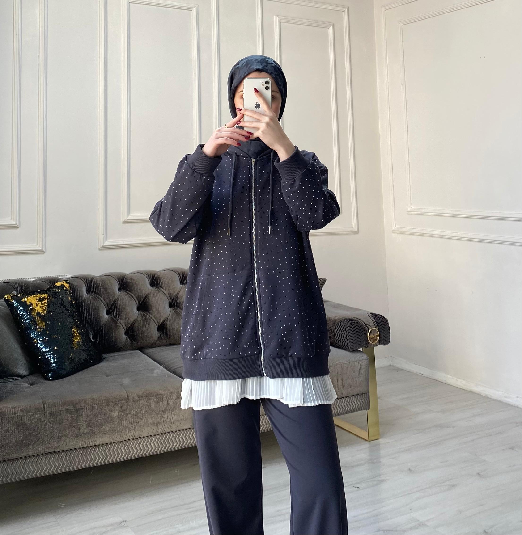 Shine Oysh Pantolonlu Takım  - Antrasit