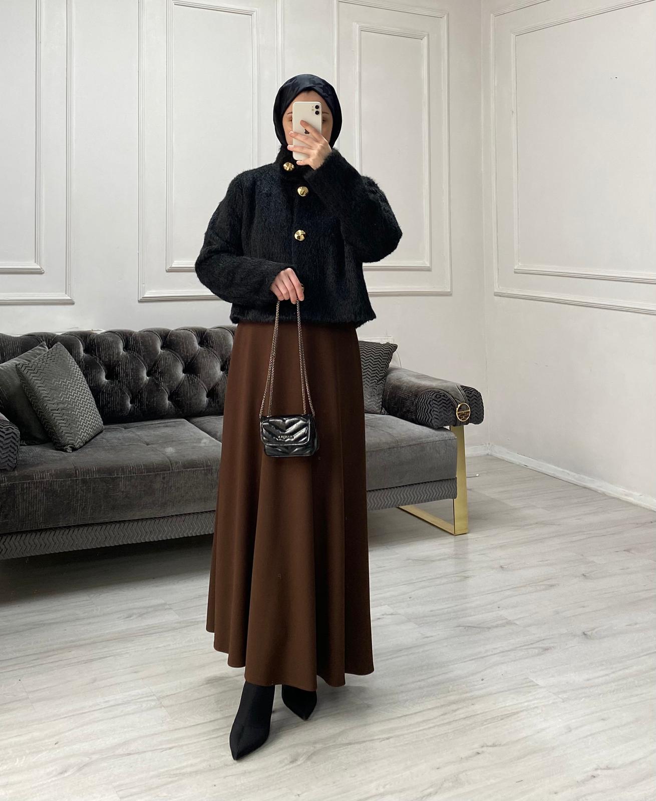 Alice Oysh Etek - Kahve