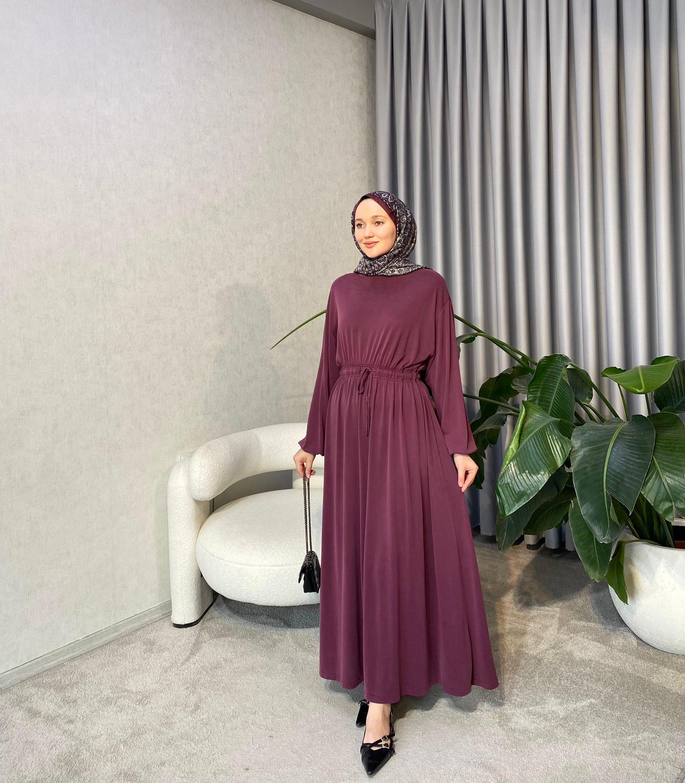 Estella Oysh Elbise - Bordo