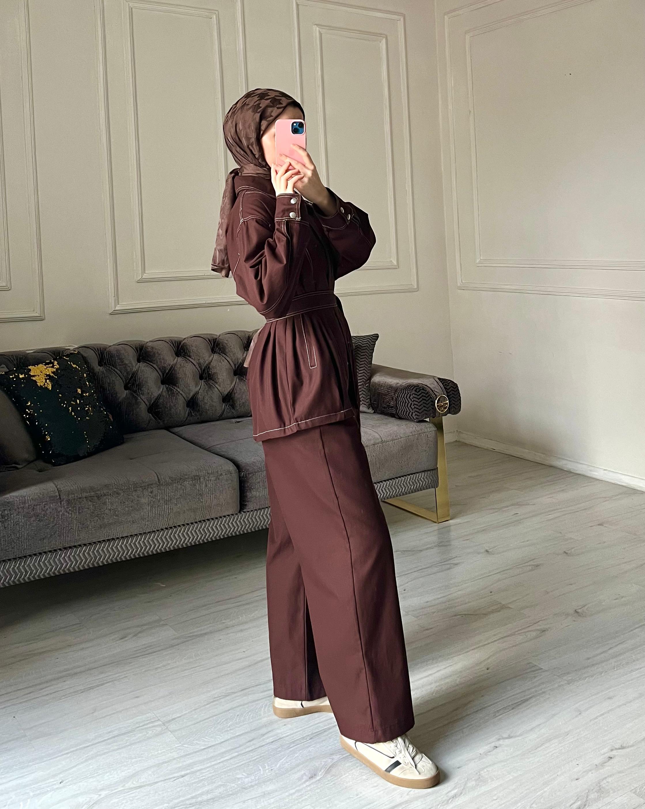 Aster Pantolonlu Takım
