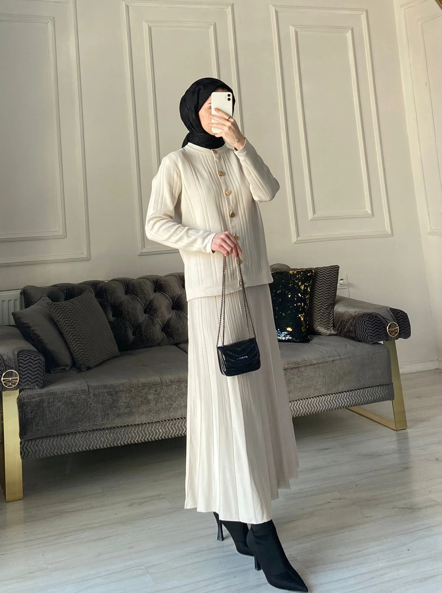 Sierra Merserize Etekli Takım - Taş