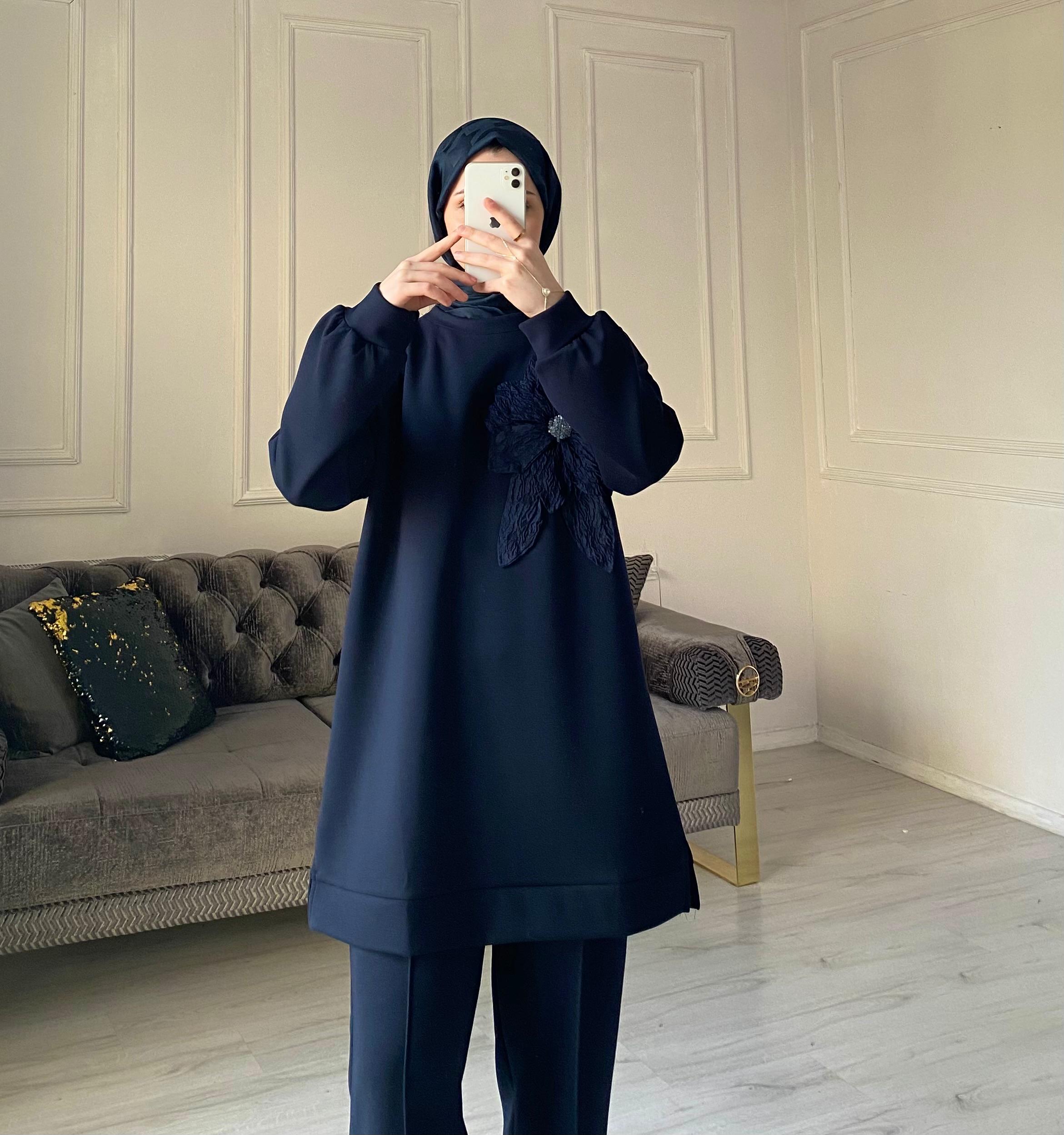 Manolya İkili Takım - Lacivert