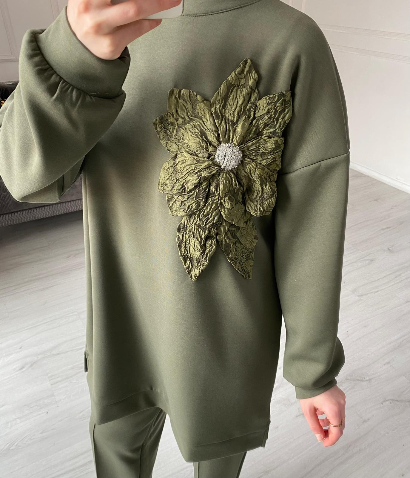 Manolya İkili Takım - Haki